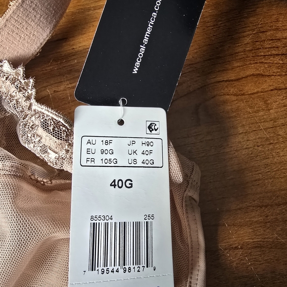 Wacoal Ultimate Lift Women's Sheer Lace Bra - Beige - Picture 9 of 10